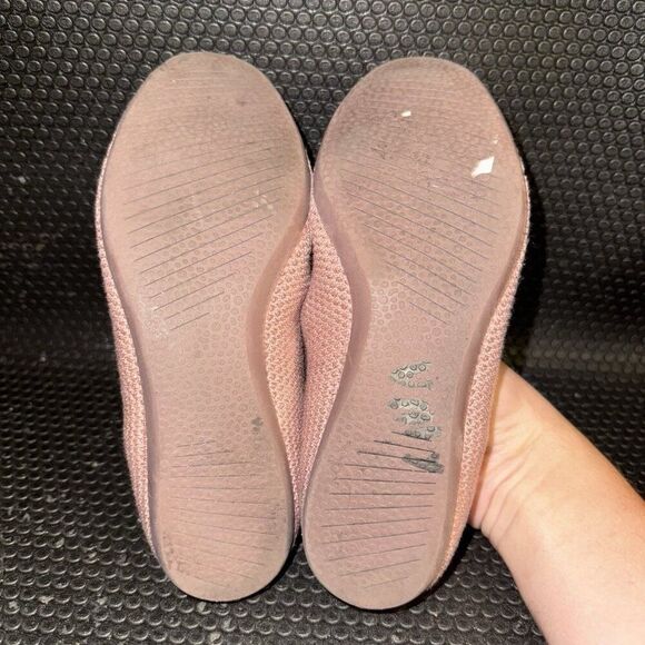 Allbirds Tree Breezers Muave / Pink Knit Ballet Flats Comfort Shoes Women Size 6 - Picture 7 of 8
